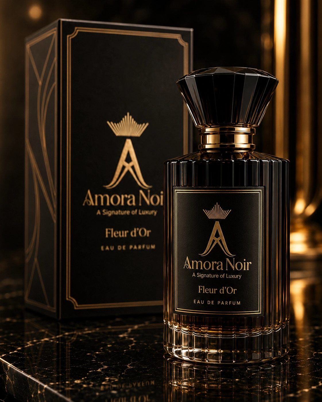 Fleur d'Or display angle