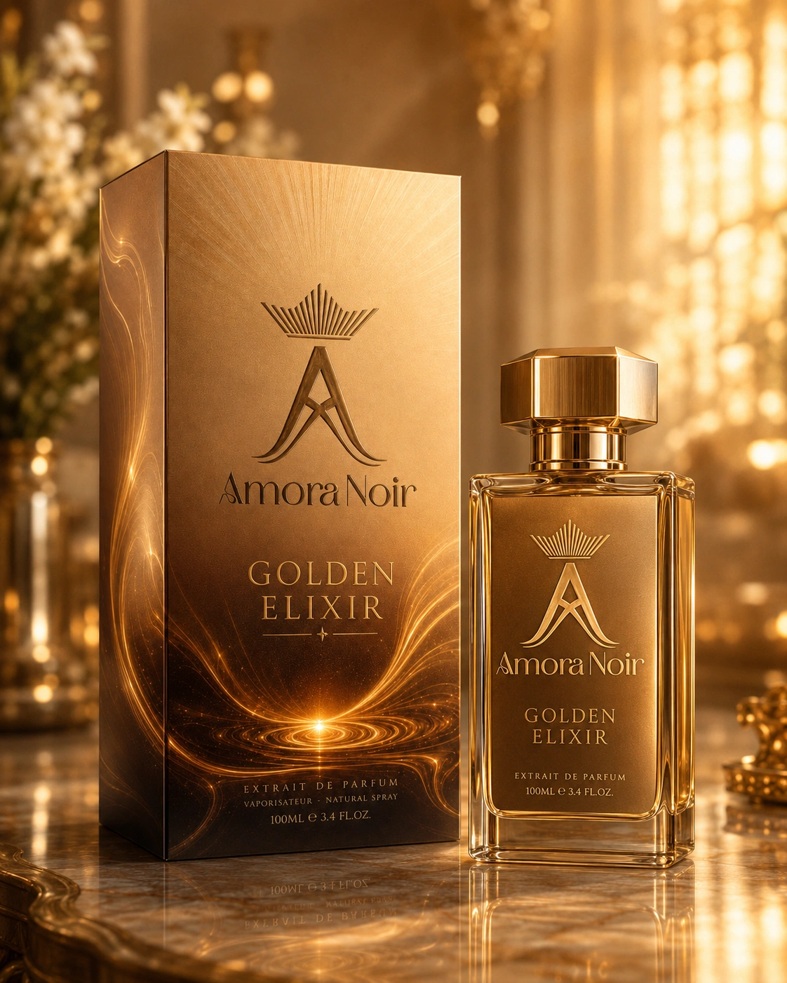 Golden Elixir luxury perfume