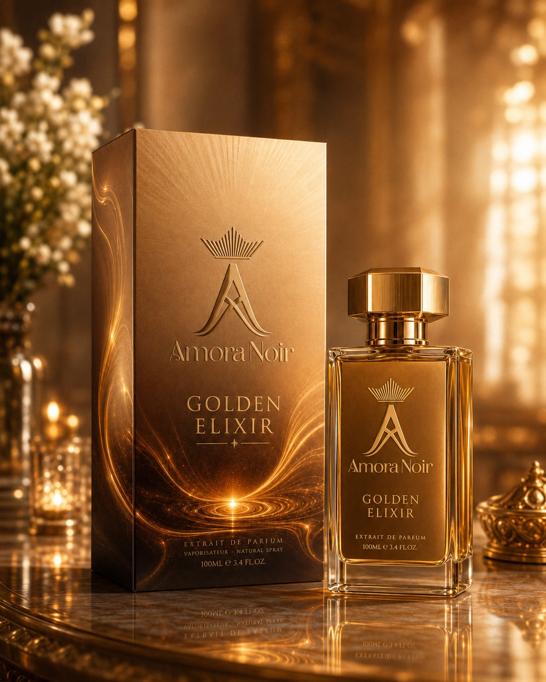 Golden Elixir display