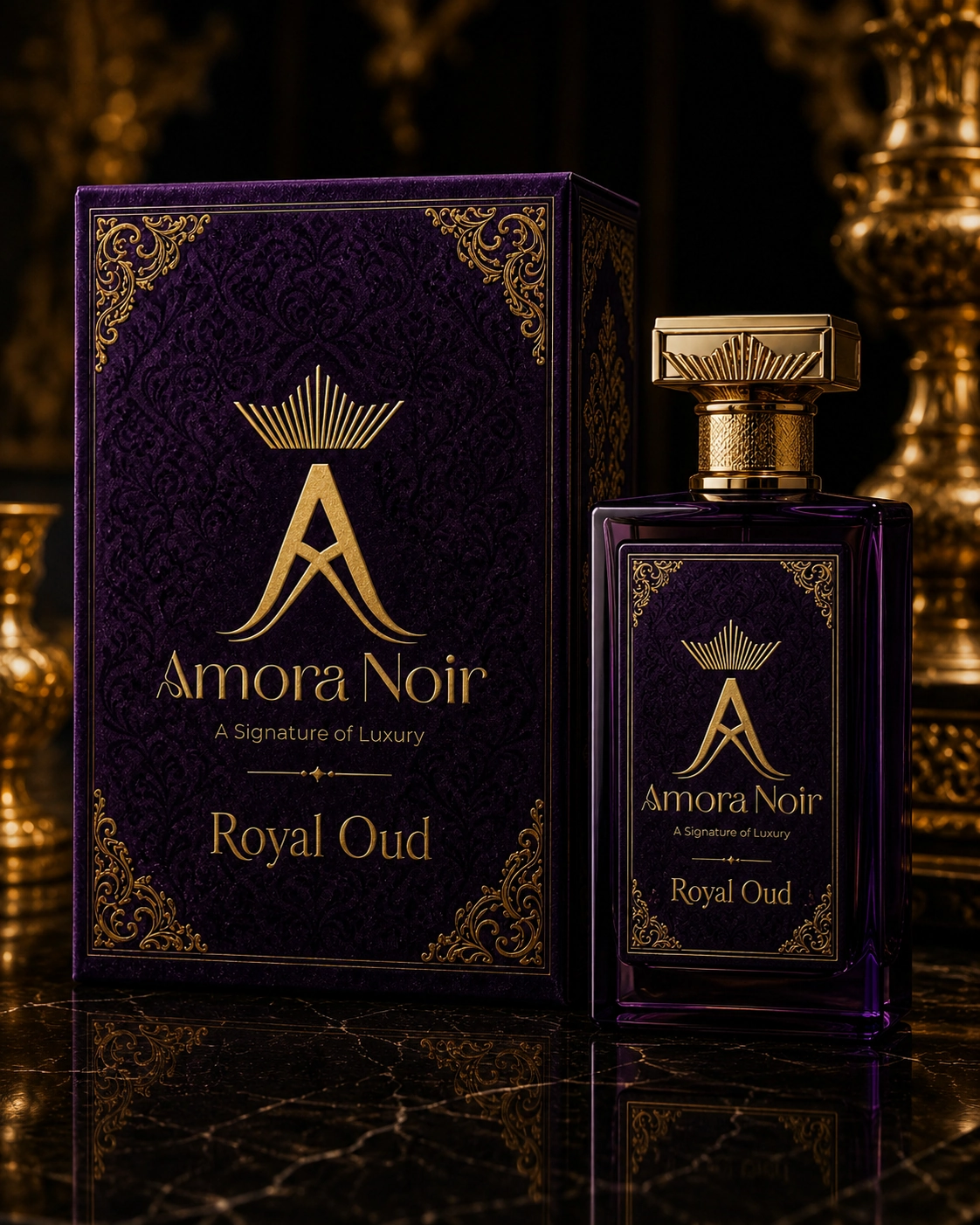 Royal Oud Noir luxury perfume
